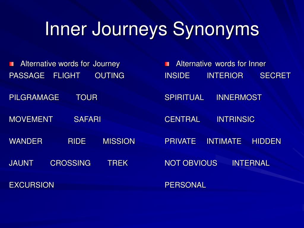 journey in other term