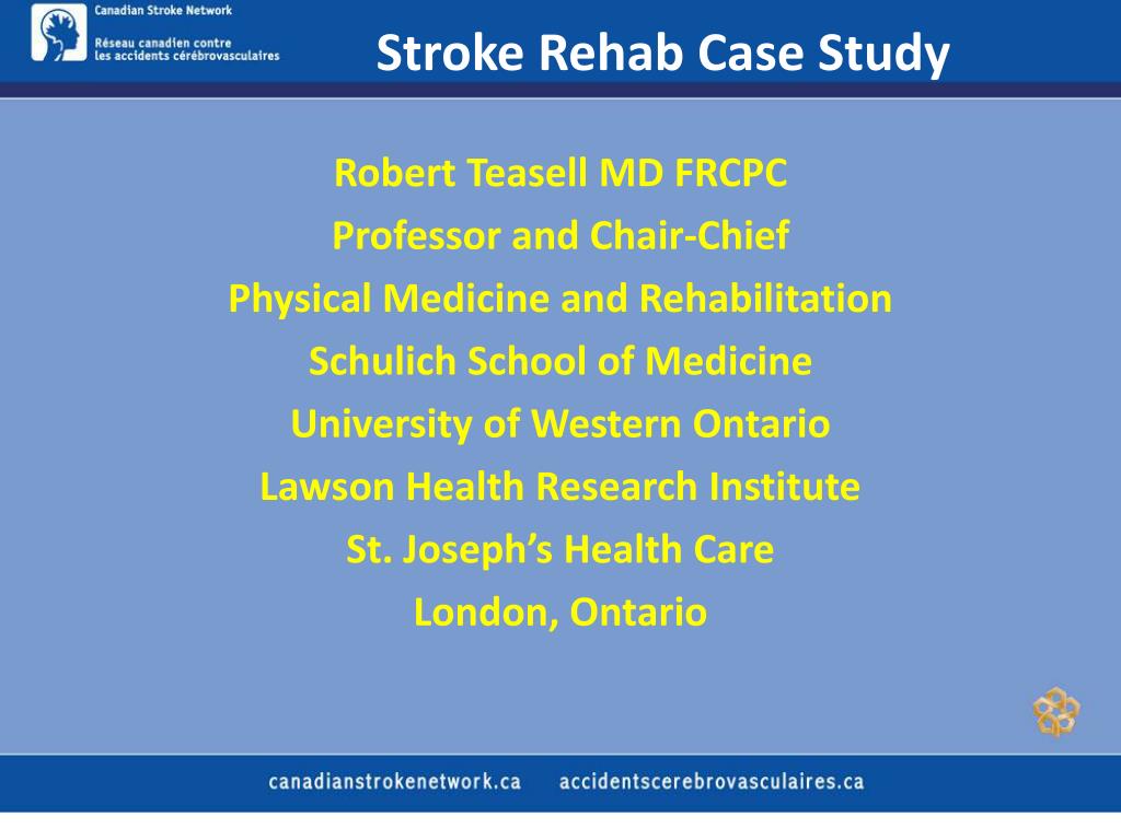 nursing case study stroke