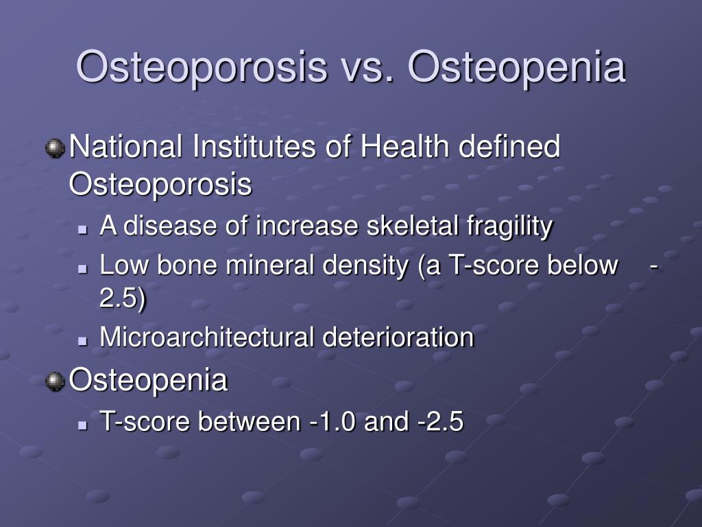 PPT Osteoporosis PowerPoint Presentation Free Download ID 341437