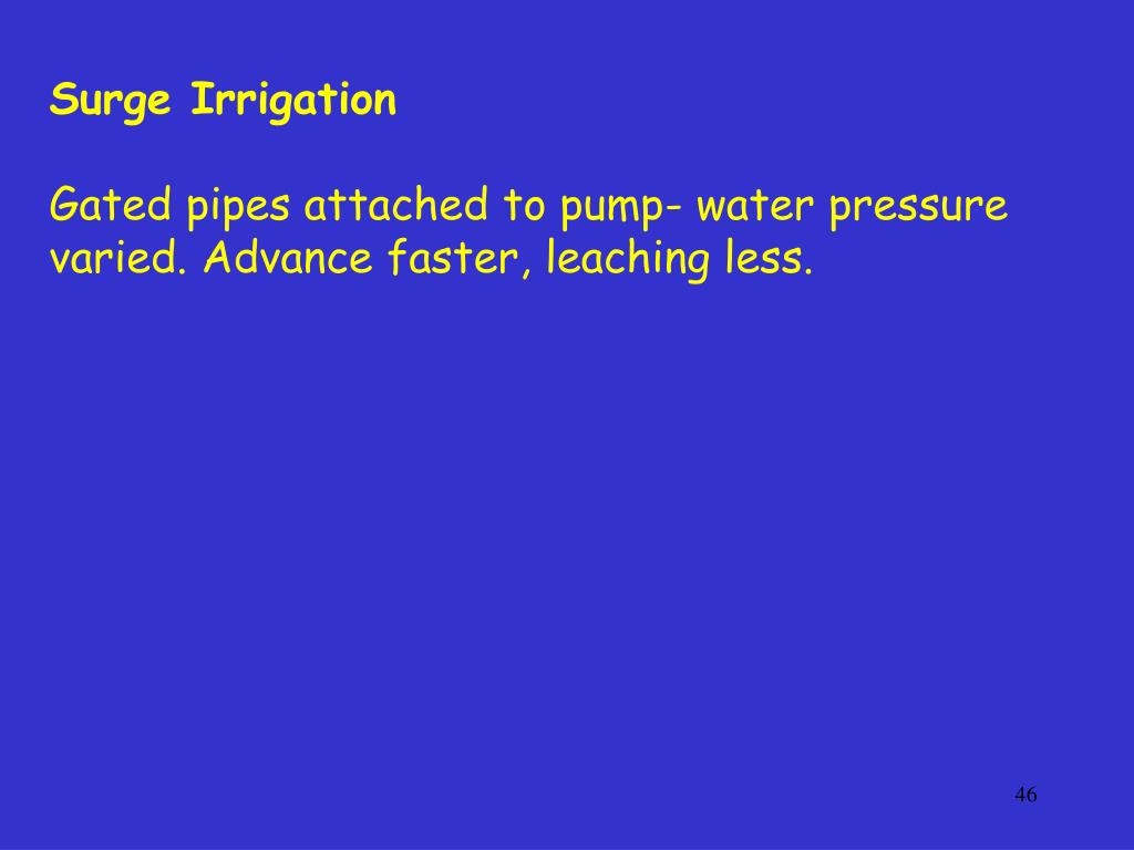 Ppt Surface Irrigation Powerpoint Presentation Free Download Id 343591