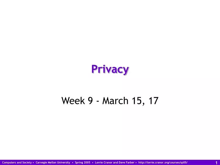 privacy n.