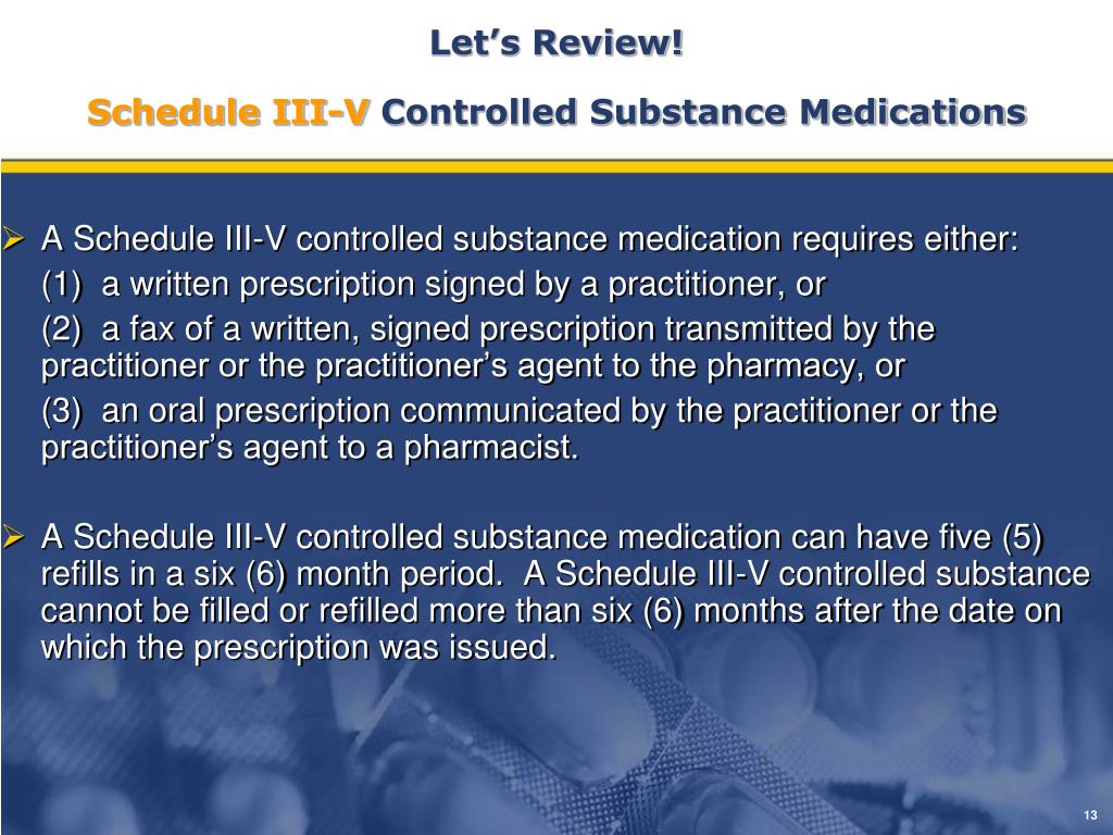 Ppt Dea Regulations Controlled Substances Listed In Schedule Ii Powerpoint Presentation Id