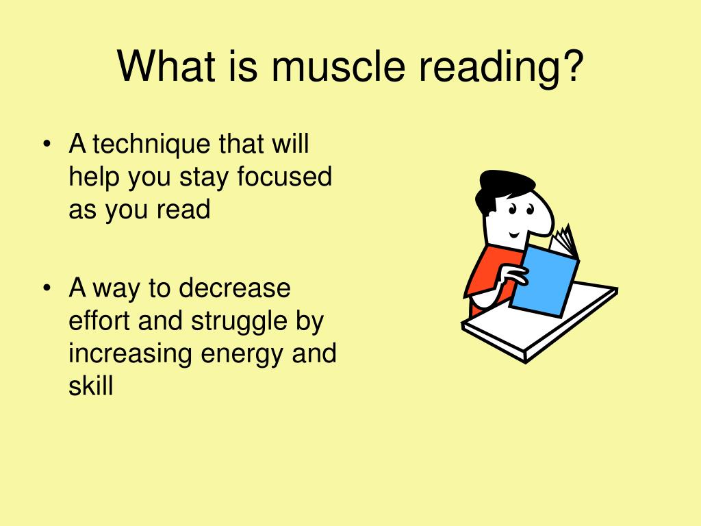 PPT Muscle Reading PowerPoint Presentation, free download ID345080