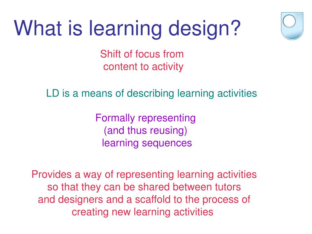PPT - Harnessing learning design… PowerPoint Presentation, free ...