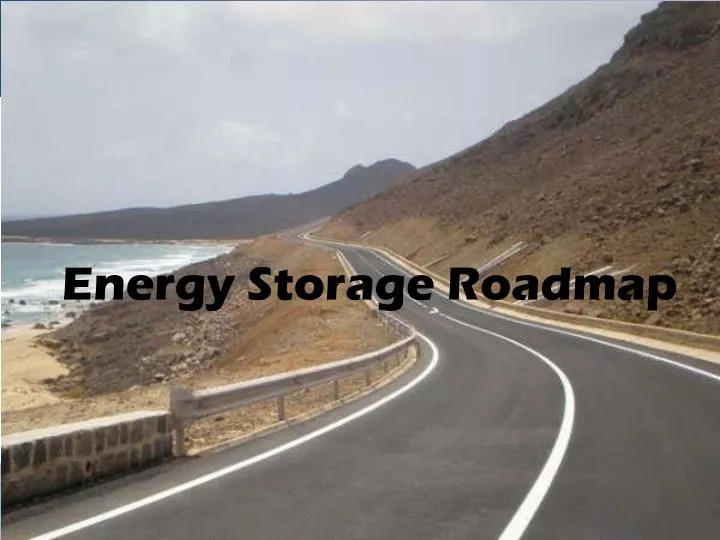 energy storage roadmap n.