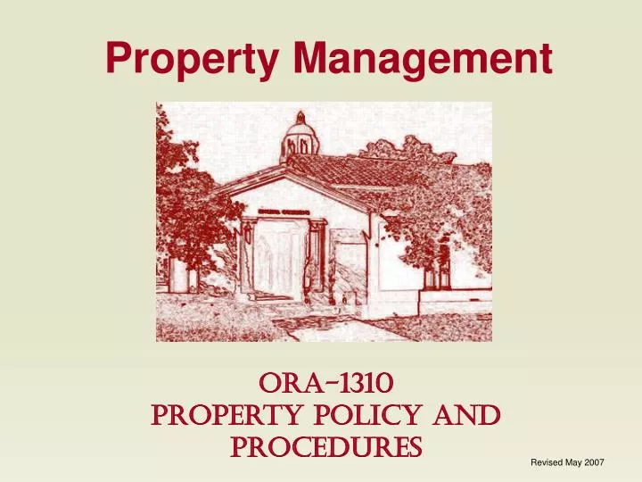 property management n.