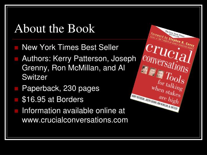 ppt crucial conversations powerpoint presentation id 349748 crucial conversations powerpoint