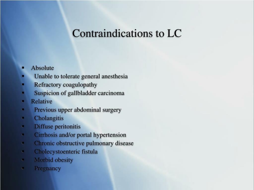 PPT - Complications of Laparoscopic Cholecystectomy ...