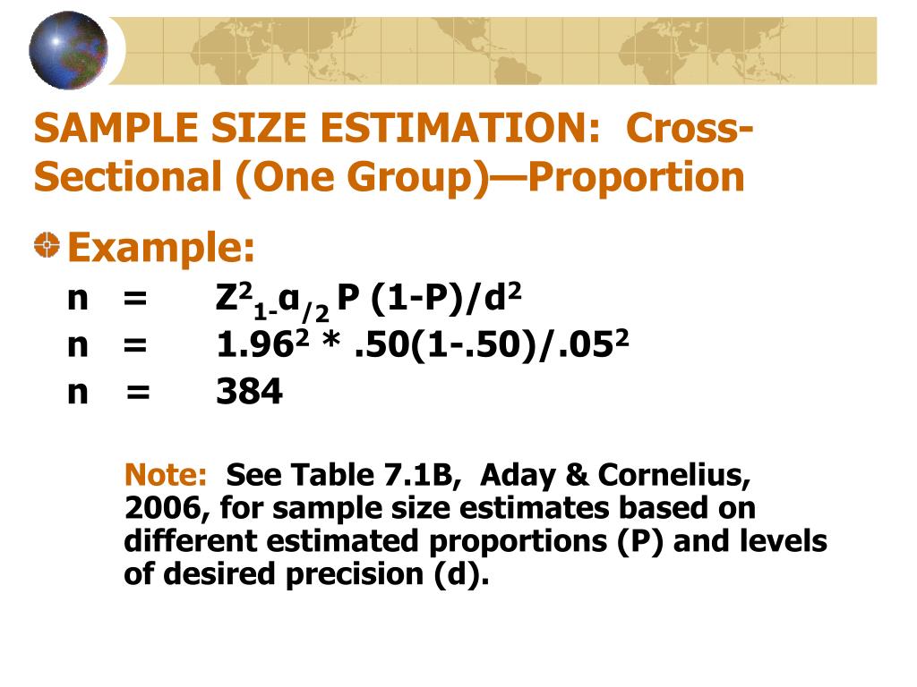 PPT - SAMPLE DESIGN: HOW MANY WILL BE IN THE SAMPLE— DESCRIPTIVE