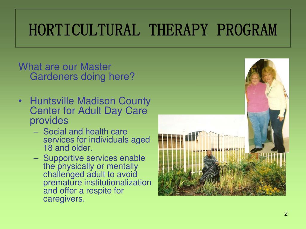 horticultural therapy business plan