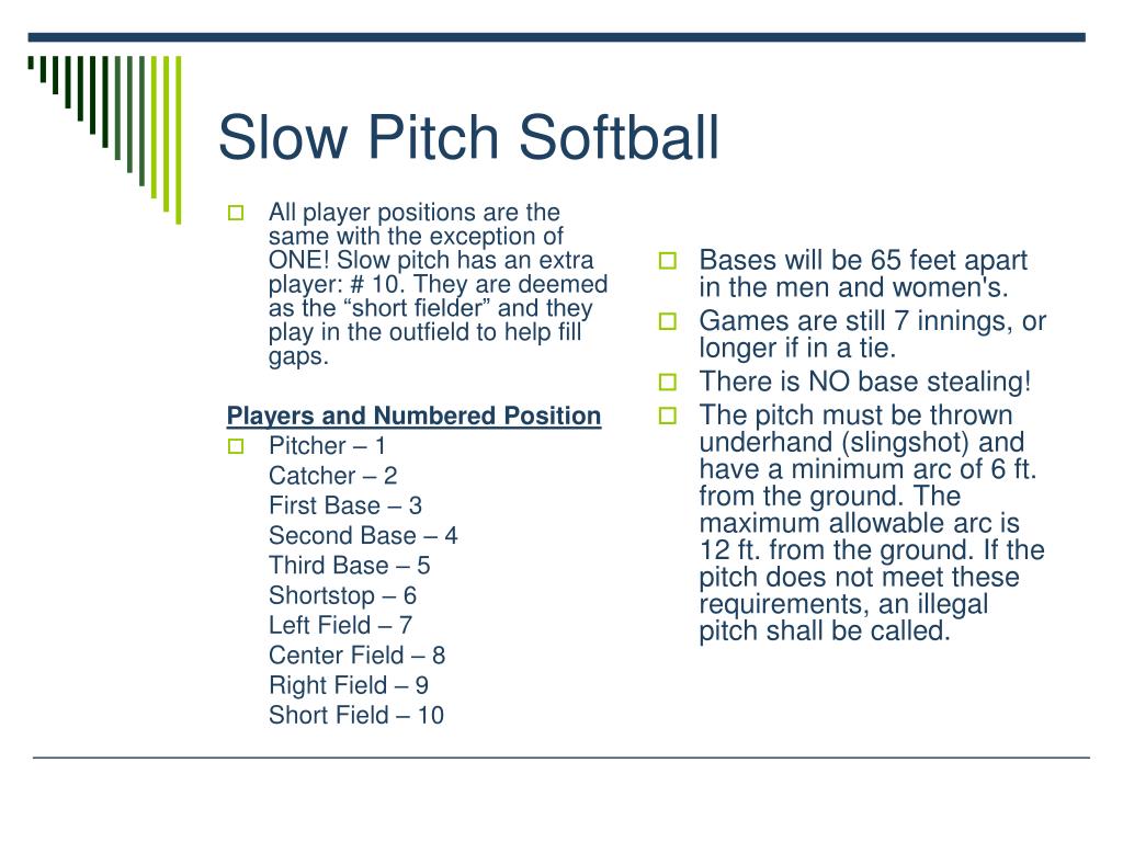 PPT Softball PowerPoint Presentation, free download ID35340