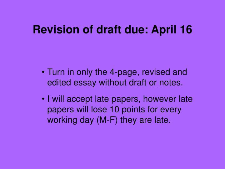 revision essay assignment Assignment 4 revision - free download as word doc (doc / docx), pdf file (pdf), text file (txt) or read online for free. revision essay assignment Assignment 4 revision - free download as word doc (doc / docx), pdf file (pdf), text file (txt) or read online for free.