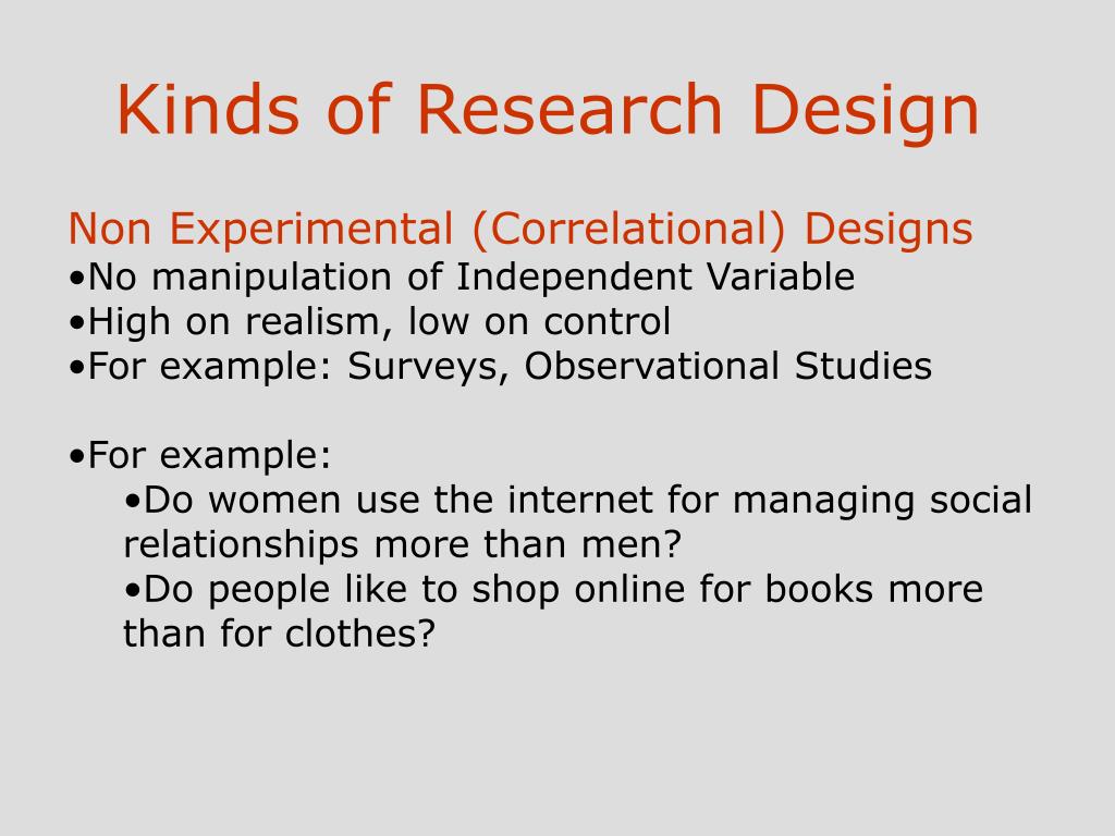 Types Of Research Design With Examples