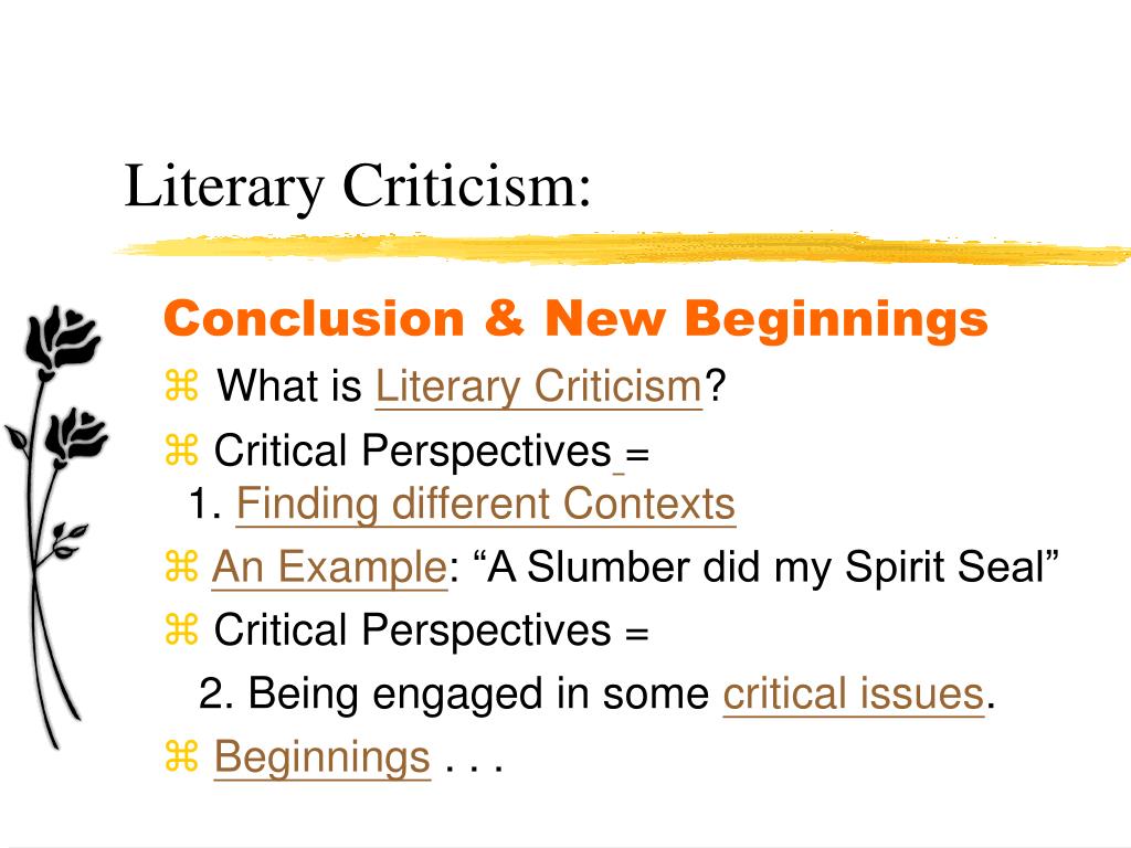 essay on criticism ppt