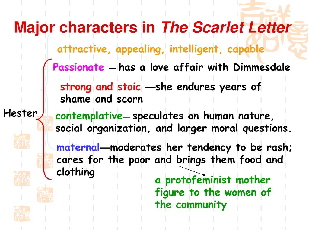 main character of scarlet letter