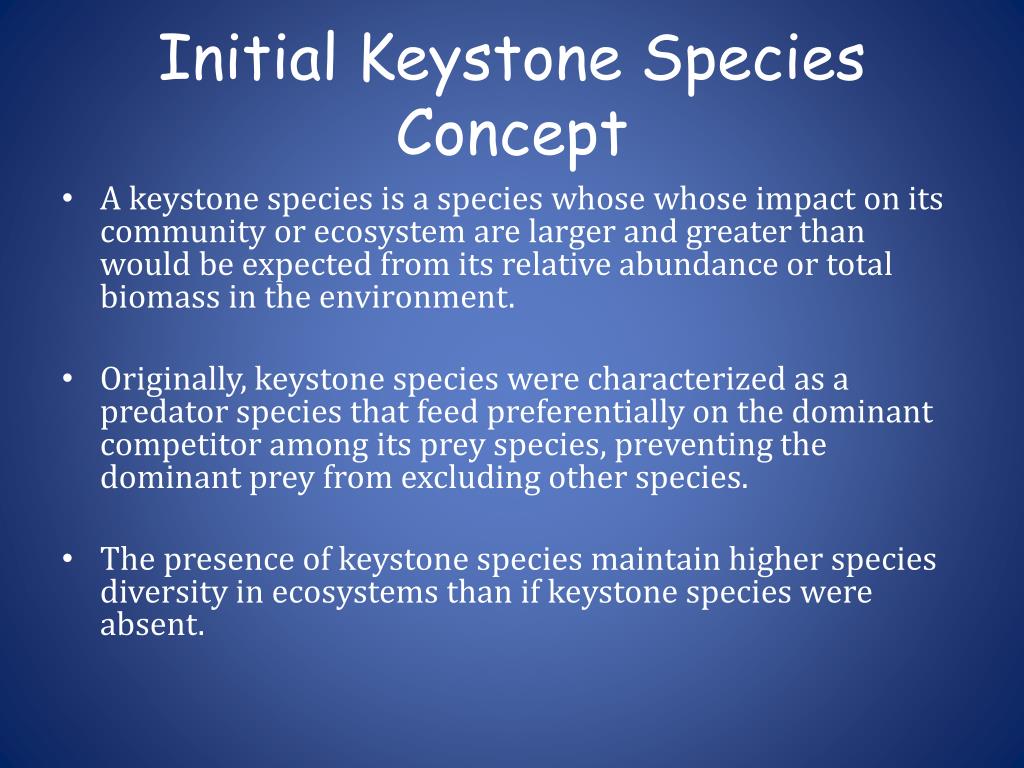 PPT Keystone Species PowerPoint Presentation, free download ID356863