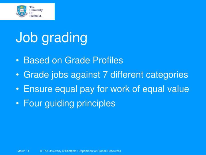 What Is A Job Grade