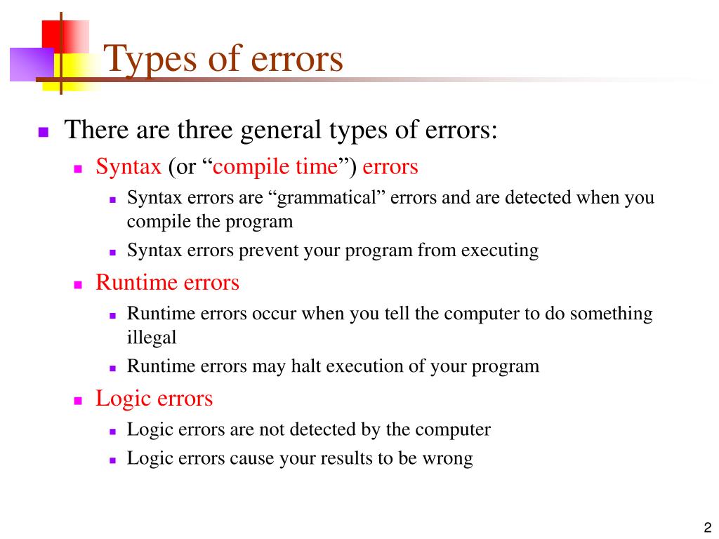 PPT Error Messages PowerPoint Presentation Free Download ID 357372