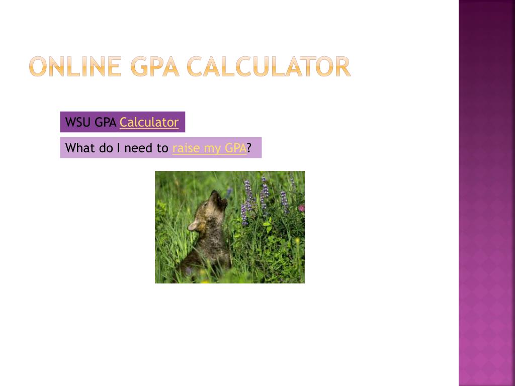 PPT How to calculate your gpa PowerPoint Presentation