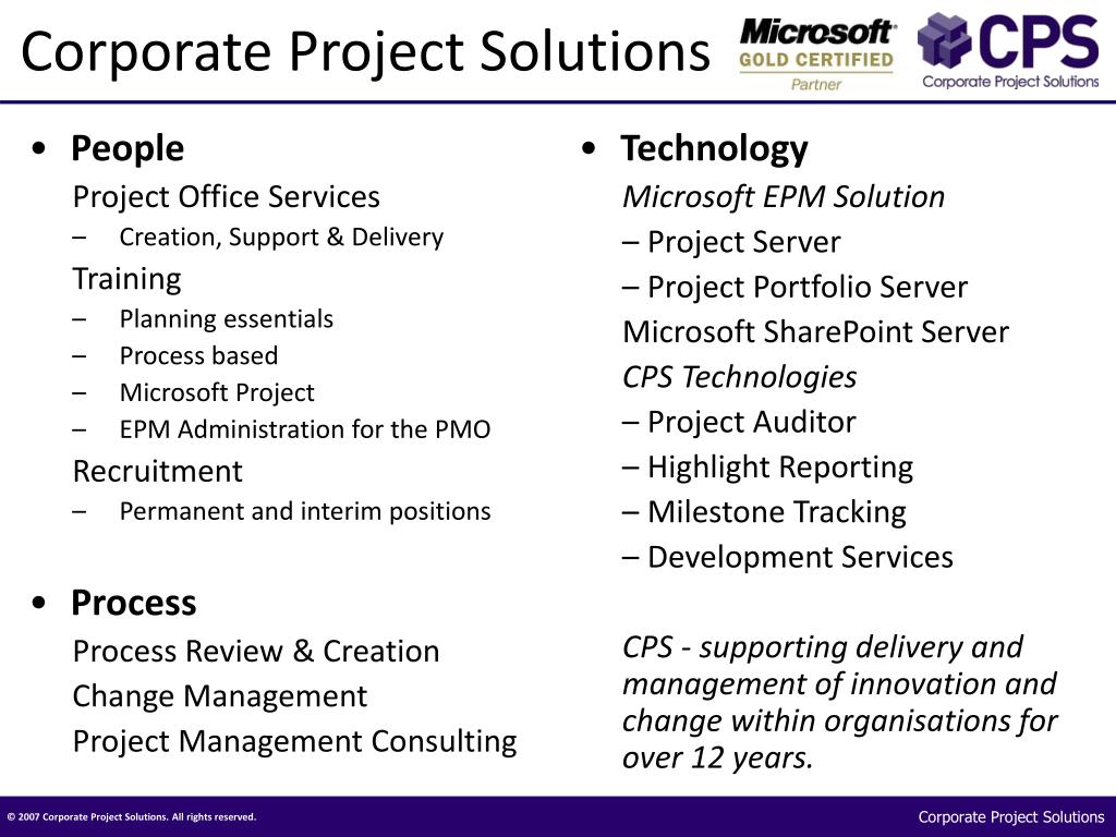 PPT Cradle to Grave Project Management using the Enterprise Project
