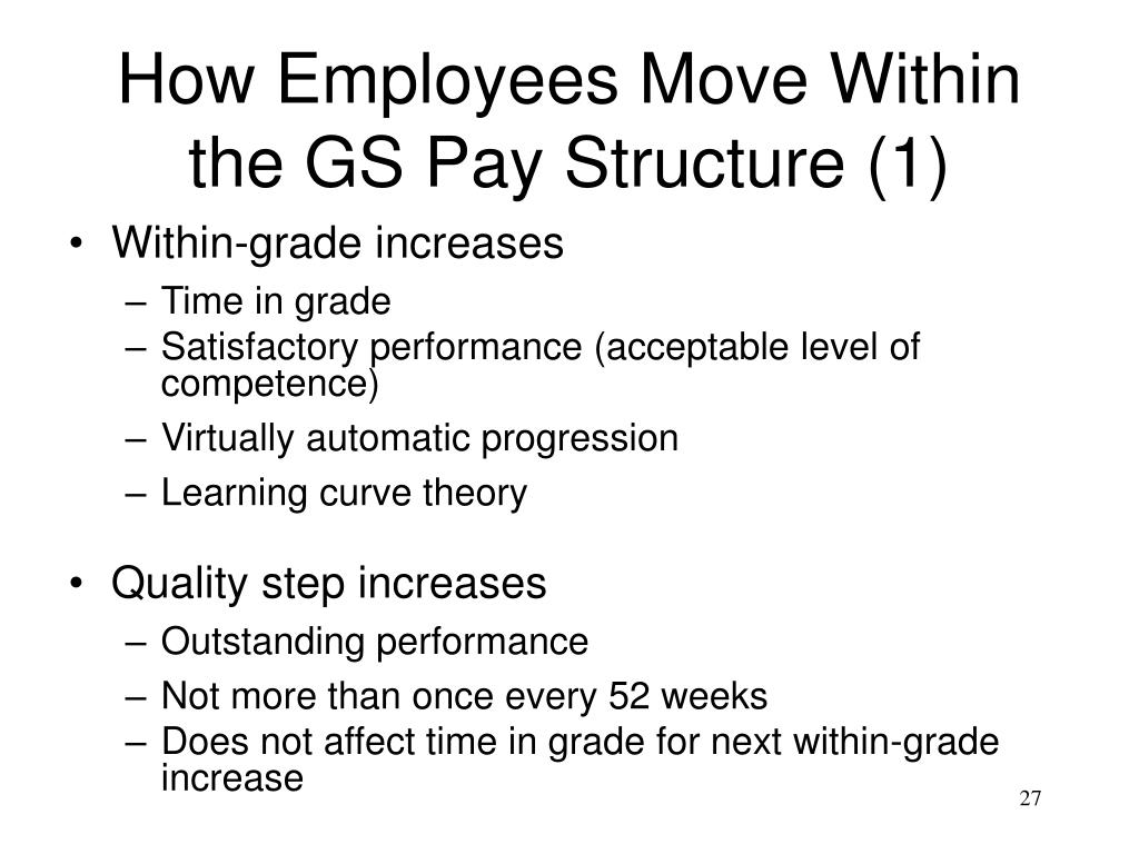 PPT Primer on the General Schedule Pay Structure PowerPoint