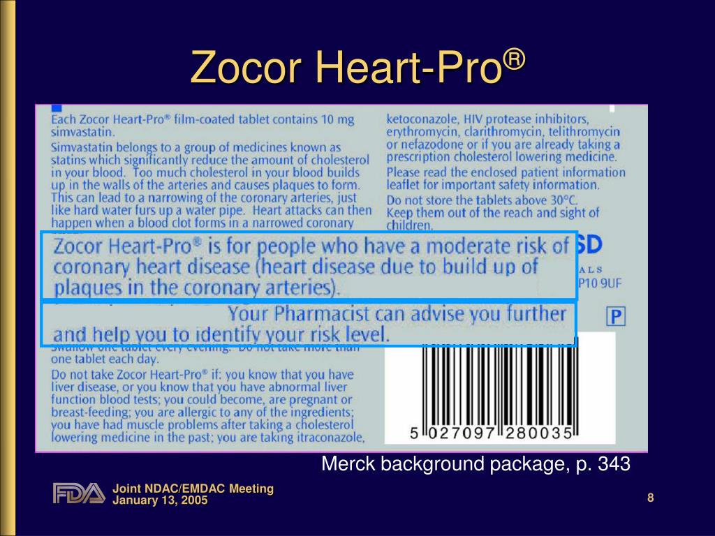 zocor heart pro uk