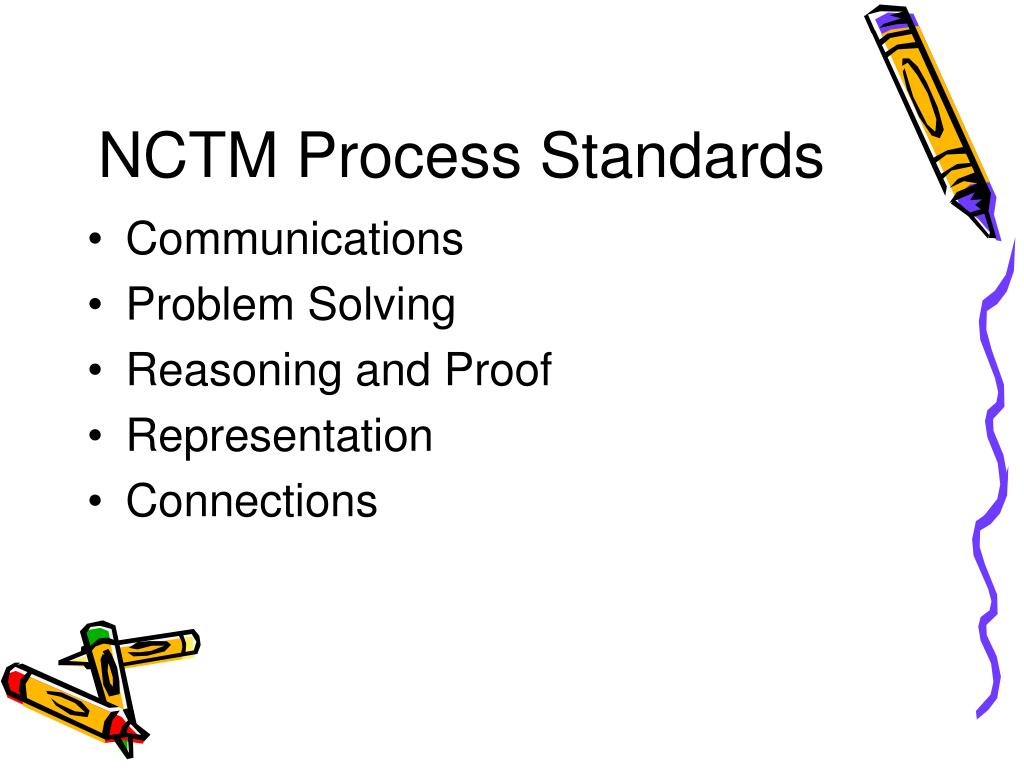 nctm problem solving process standard