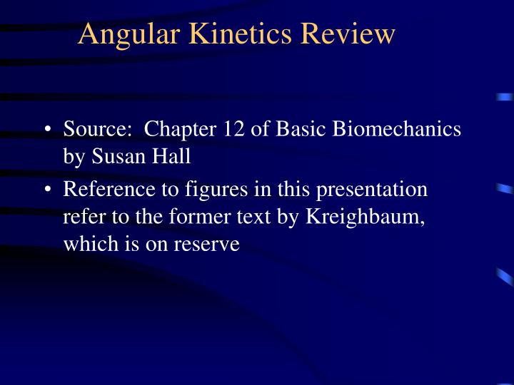 angular kinetics review n.