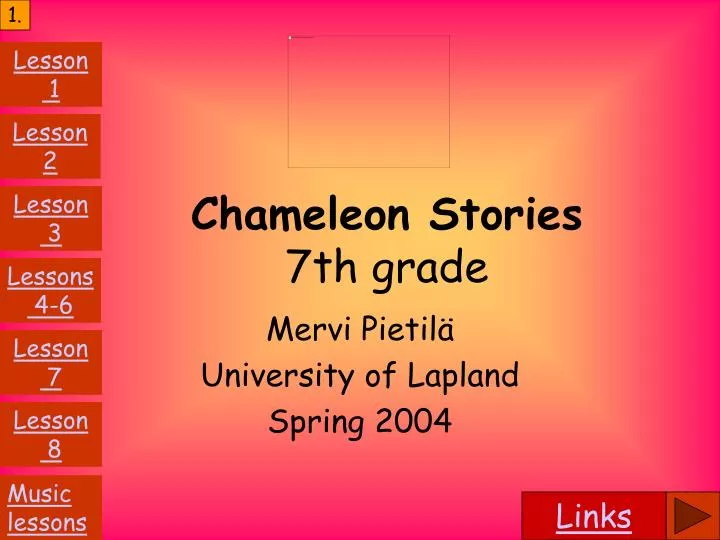 chameleon stories 7th grade n.