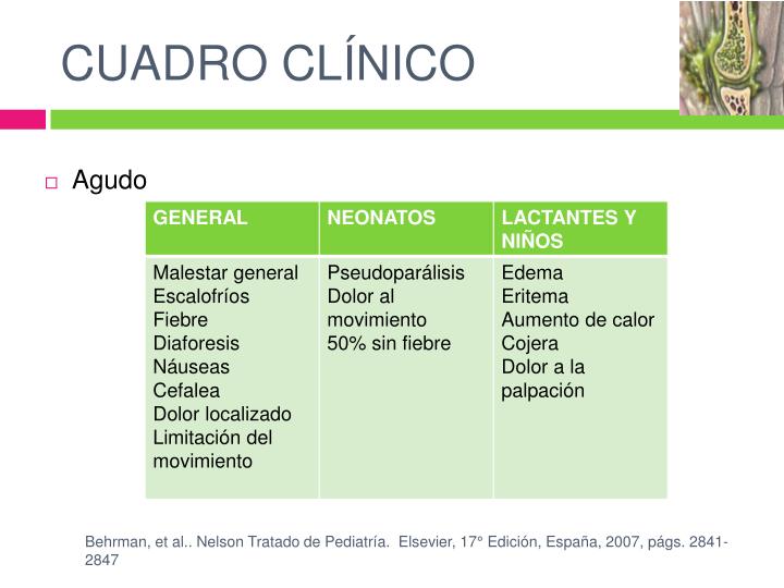 cuadro cl nico ppt osteomielitis y artritis s 233 ptica powerpoint cuadro cl nico ppt osteomielitis y artritis s 233 ptica powerpoint