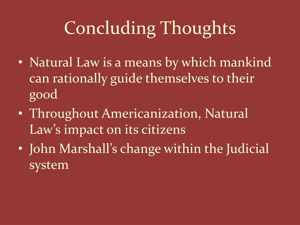 Natural law