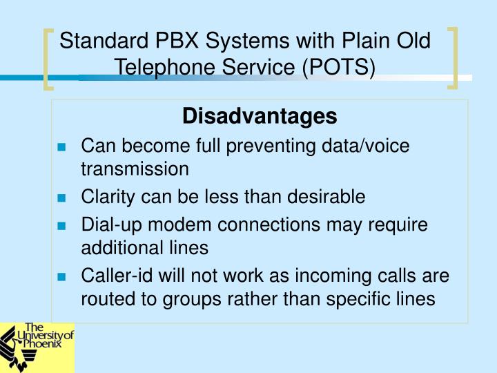 pots plain old telephone service Pots, or plain old telephone service, is also known as pstn public switched telephone network this term describes the standard telephone service which is the basic form of residential and small business phone service connection to the telephone network in most parts of the world. pots plain old telephone service Pots, or plain old telephone service, is also known as pstn public switched telephone network this term describes the standard telephone service which is the basic form of residential and small business phone service connection to the telephone network in most parts of the world.