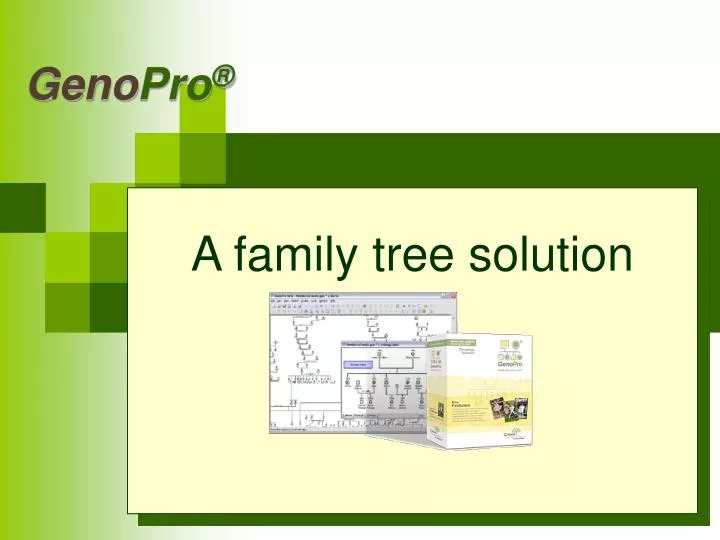 PPT - GenoPro PowerPoint Presentation, free download - ID:363048