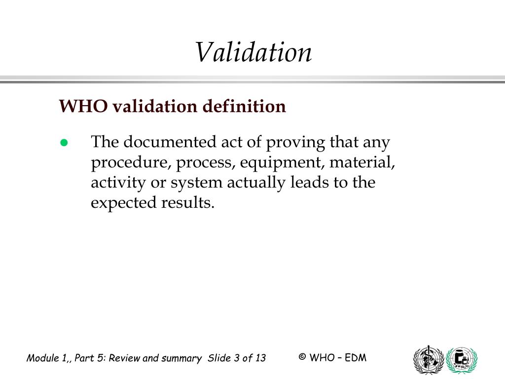 Equipment Validation Definition At Geraldine Percival Blog