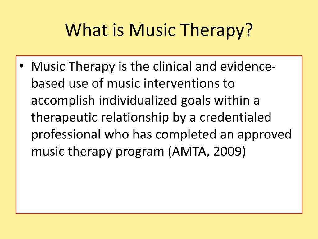 research topics on music therapy