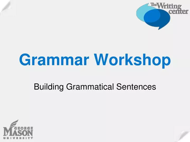 grammar workshop n.
