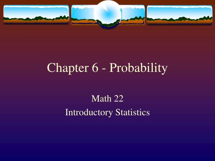 chapter 6 probability n.