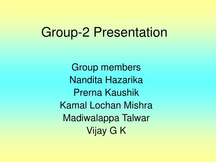 group 2 presentation n.