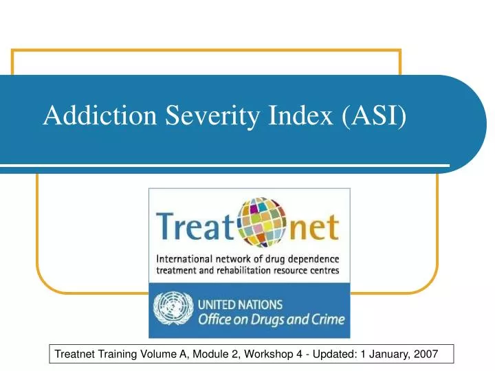 Printable Blank Addiction Severity Index