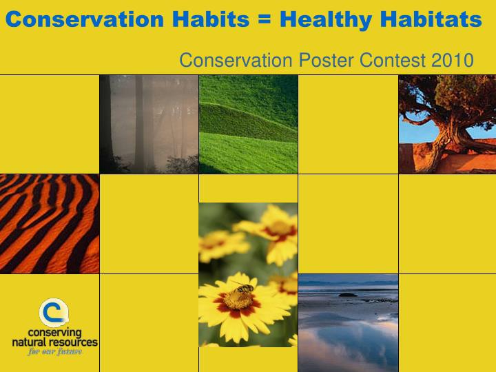 conservation habits healthy habitats n.