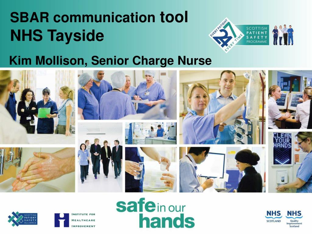 PPT - SBAR communication tool NHS Tayside PowerPoint Presentation, free