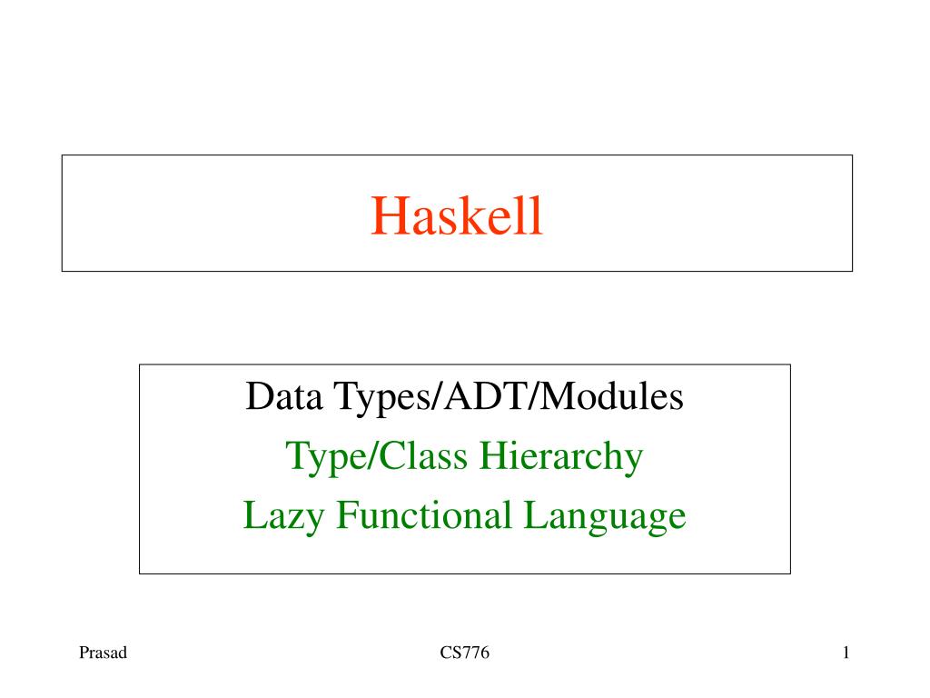 Overloading and type classes in Haskell
