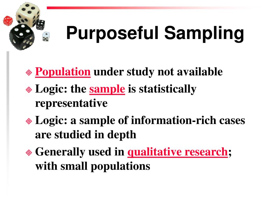 what is the purpose of sampling in research essay