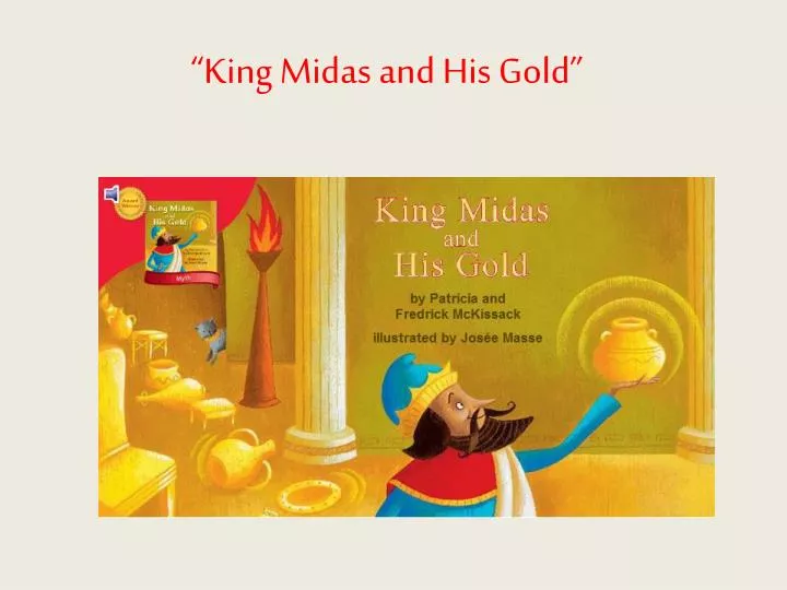 king midas and his gold n.