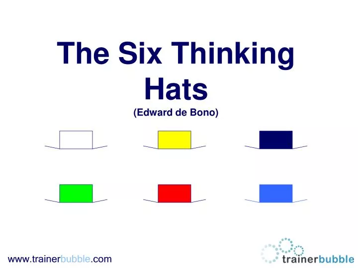 the six thinking hats edward de bono n.
