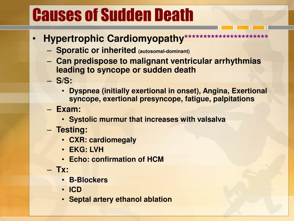 PPT - Cardiac Clearance and Sudden Cardiac Death in Athletes PowerPoint ...