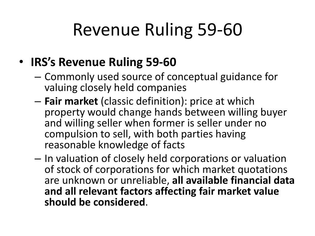 PPT Valuing Closely Held Businesses PowerPoint Presentation, free