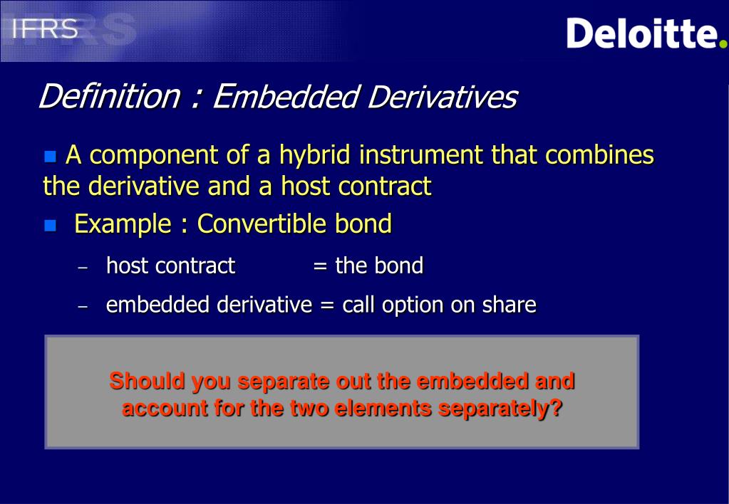 derivatives definition with example