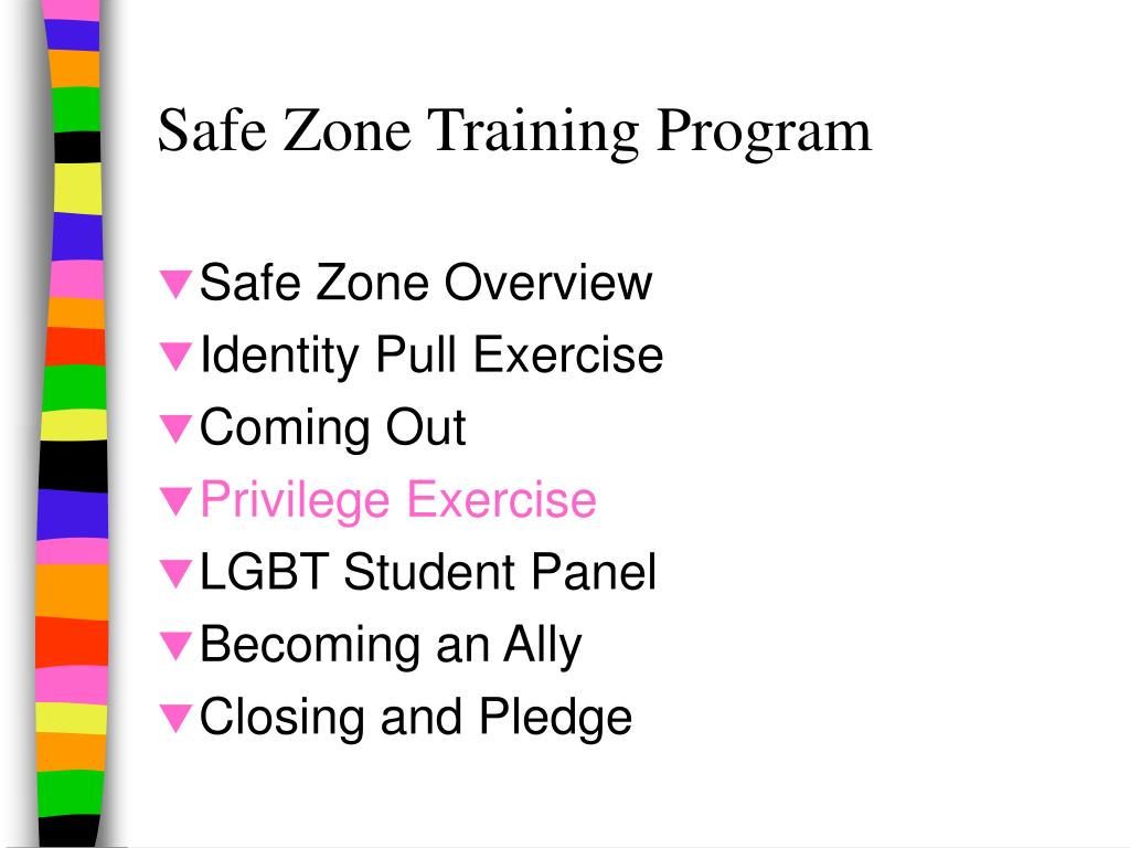 PPT - The Safe Zone Project Improving the Campus Climate for LGBT ...
