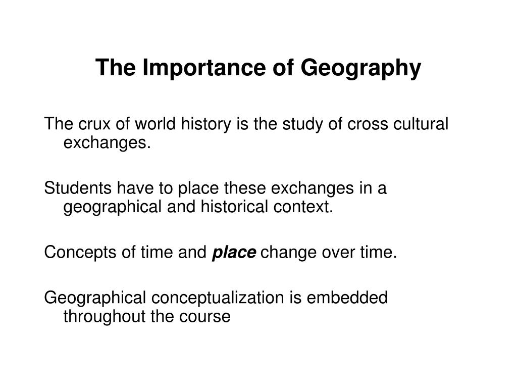 understanding the importance of geography But the truth is that geography is a highly relevant and important type of geography allows you to understand the place 9 reasons to study geography. understanding the importance of geography But the truth is that geography is a highly relevant and important type of geography allows you to understand the place 9 reasons to study geography.